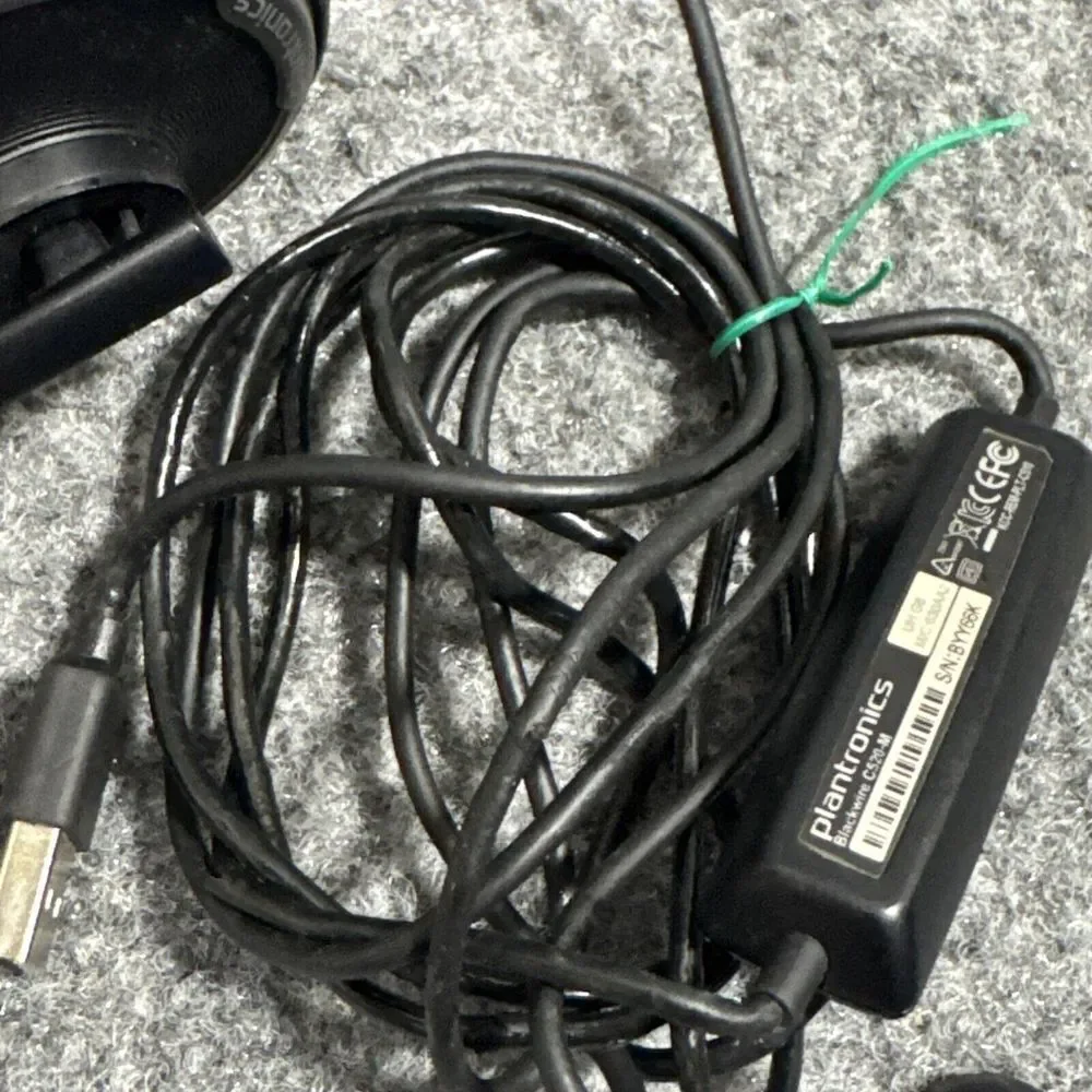 Plantronics Blackwire C520-M Stereo Computer Headset USB Connection Black TESTED